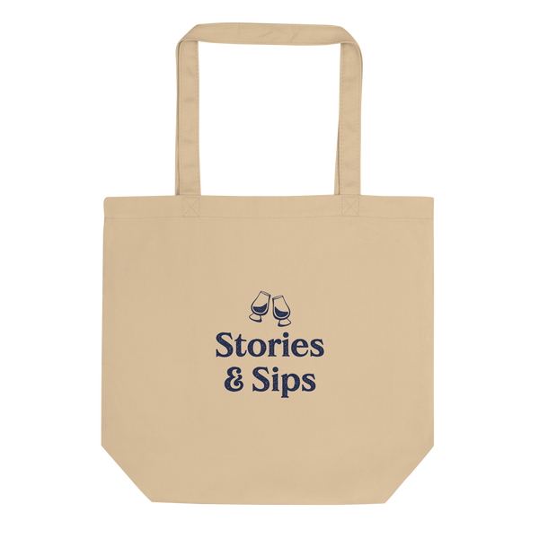Stories & Sips Tote Bag (Light)