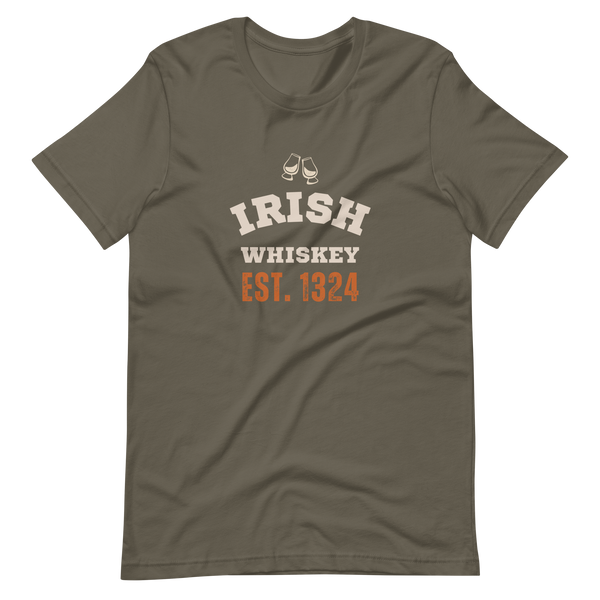 Irish Whiskey Est. 1324 Unisex T-Shirt