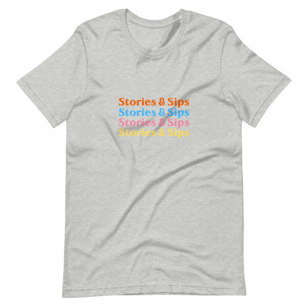 Stories & Sips On Repeat Unisex T-shirt