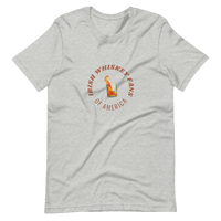 Irish Whiskey Fans of America Stamped Unisex T-Shirt (Light Colors)