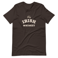 Irish Whiskey Block Letters Unisex T-Shirt