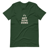 Get Sips Done Unisex T-Shirt (Dark Colors)