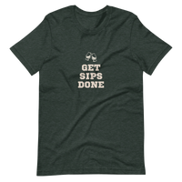 Get Sips Done Unisex T-Shirt (Dark Colors)