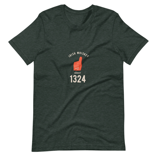 Number 1 Since 1324 Unisex T-Shirt (Dark Colors)