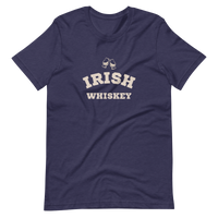 Irish Whiskey Block Letters Unisex T-Shirt