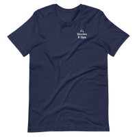 "Stories & Sips" Short-Sleeve Unisex T-Shirt
